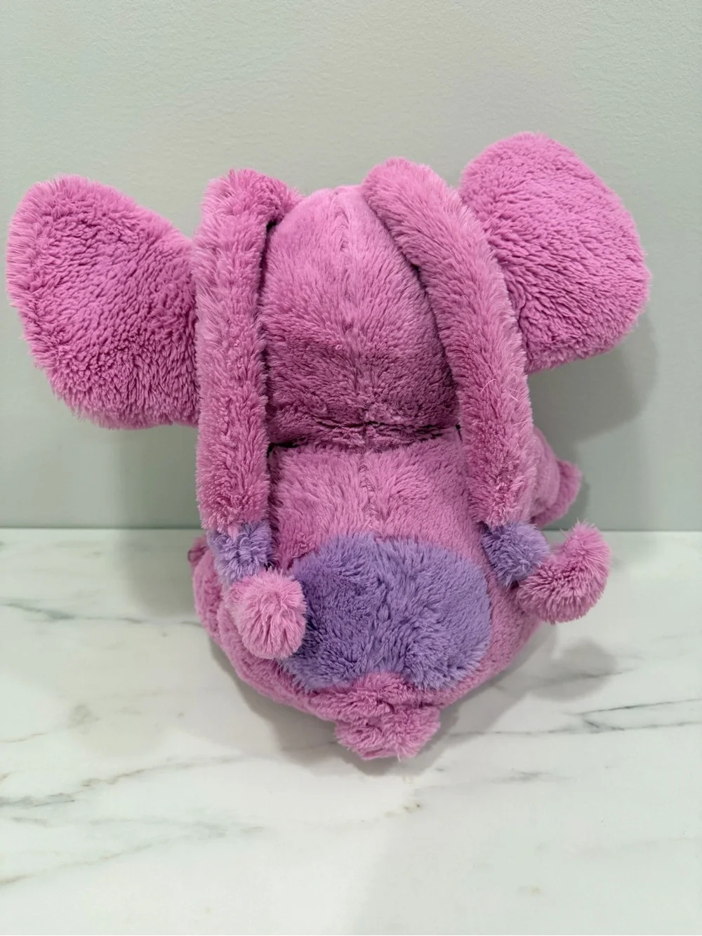 Disney Store Lilo & Stitch Angel Pink Purple Plush Stuffed Animal Toy Approx 14”